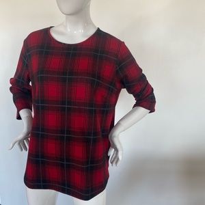 Plaid Top